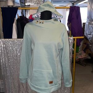 Girl’s Mint Green Hoodie